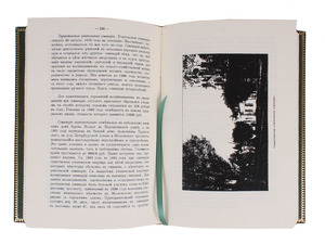 A leather-bound book by A. I. Dobromyslov "Tashkent. In his past and present."